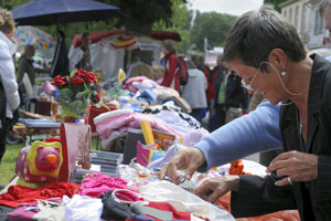 Flohmarkt in Glückstadt / Flea market