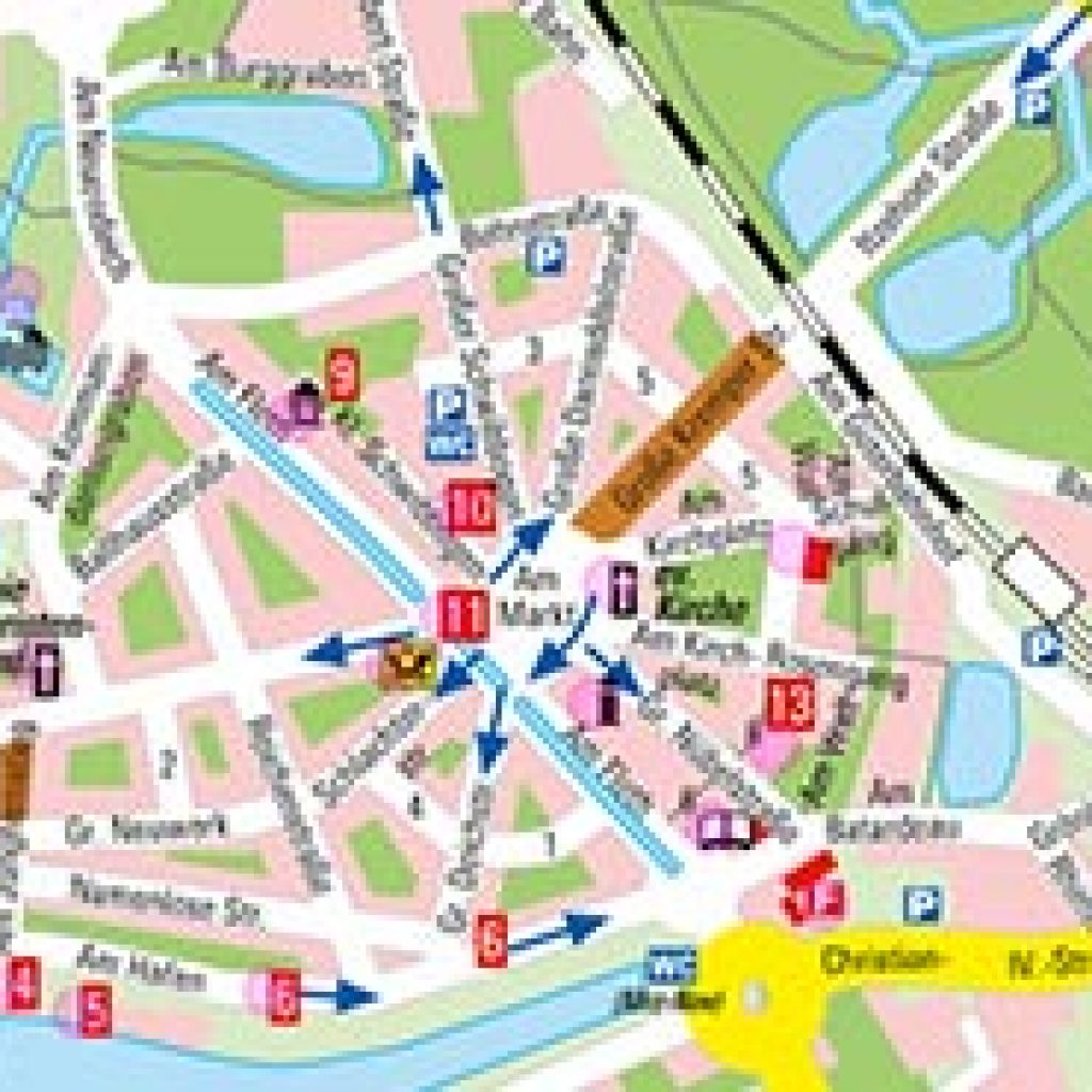 Stadtplan • Glückstadt - der Königstraum an der Elbe