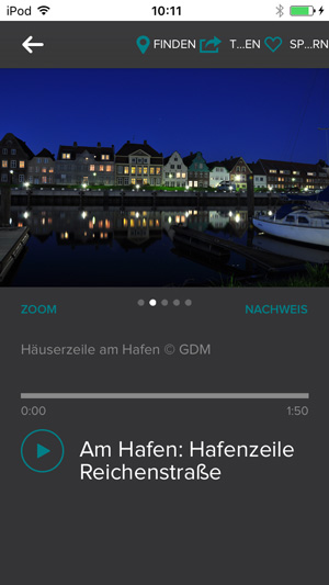 Audiotour Beitrag Hafenzeile in Glückstadt