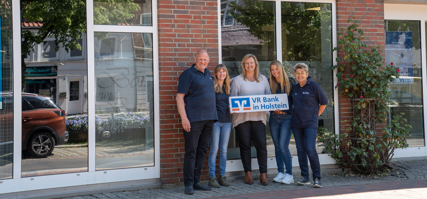 Team VR Bank in Holstein (c) VR Bank in Holstein
