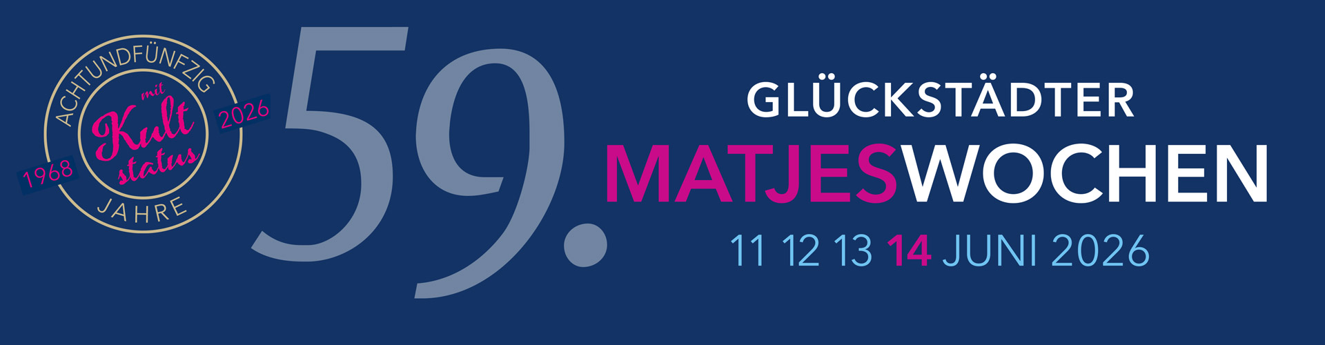 Matjeswochen 2026 Banner