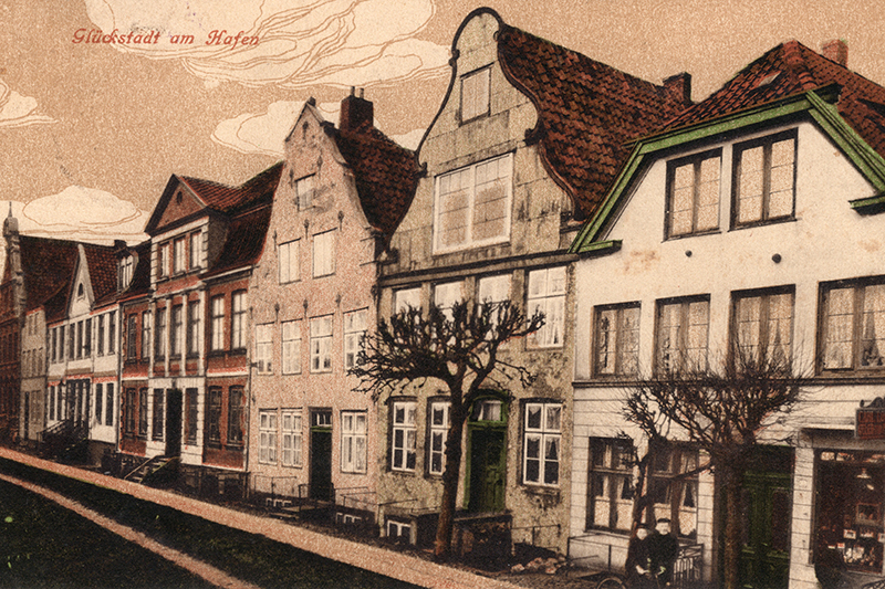 Postkarte Haus „Am Hafen 22“ Postkarte Haus "Am Hafen 22"